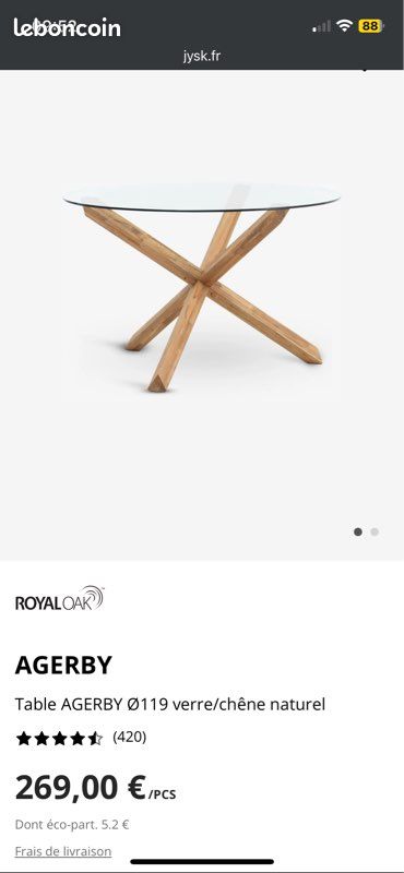 Table de salle à manger (image 3)