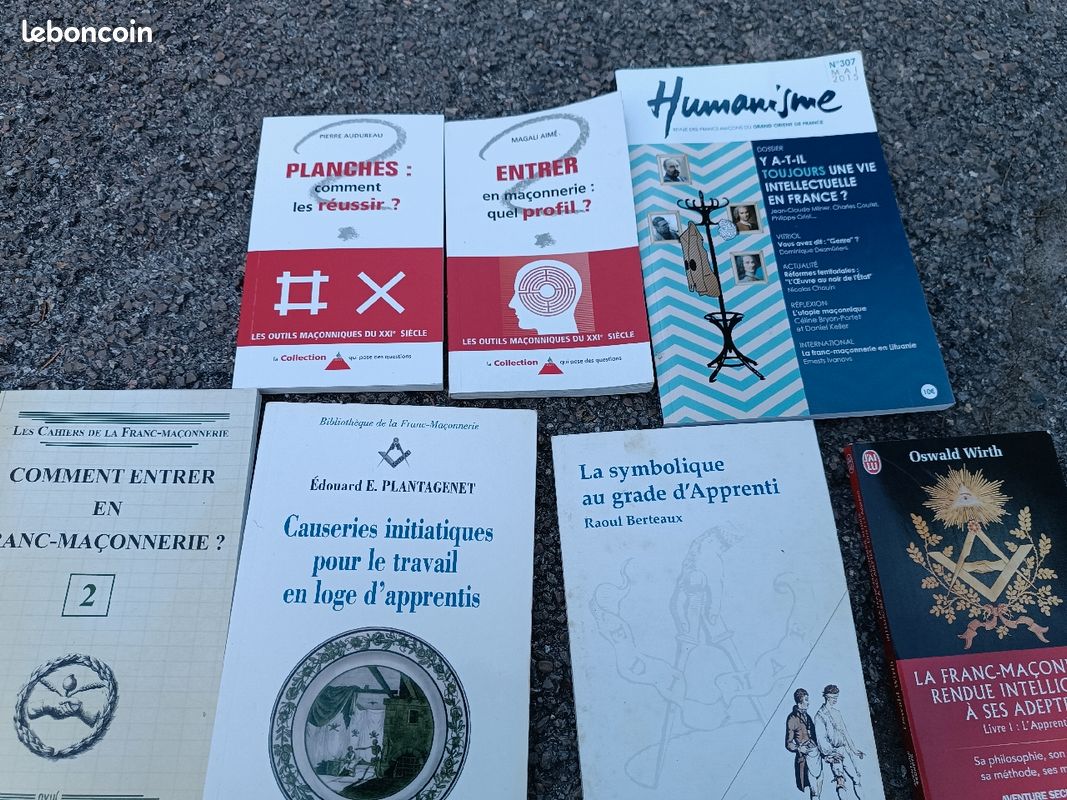 Franc maçonnerie . Divers livres (image 2)