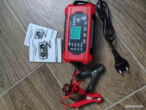 Gaethra Chargeur de Batterie de Voiture 12 V 10 A/24 V 5 A avec