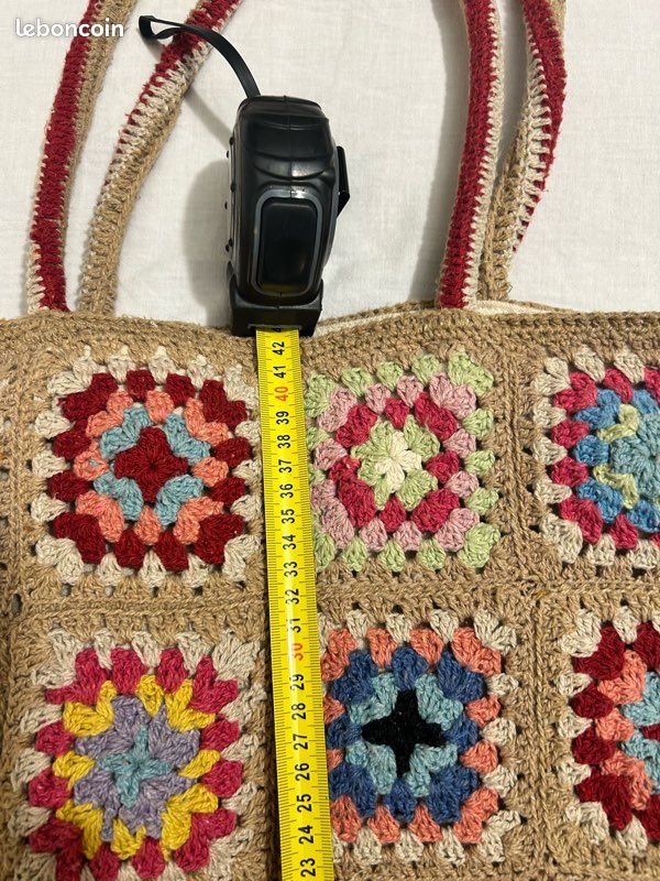 Sac crochet en coton (image 6)