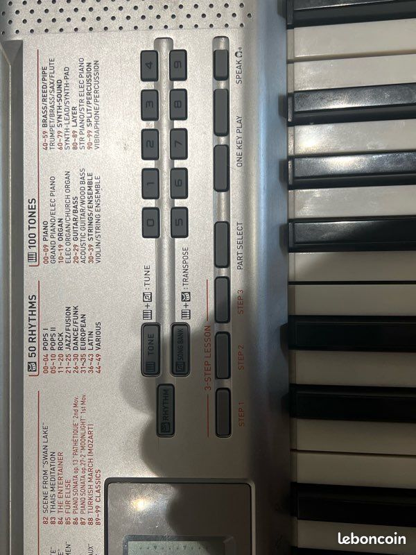 Piano électronique casio lk130 (image 3)