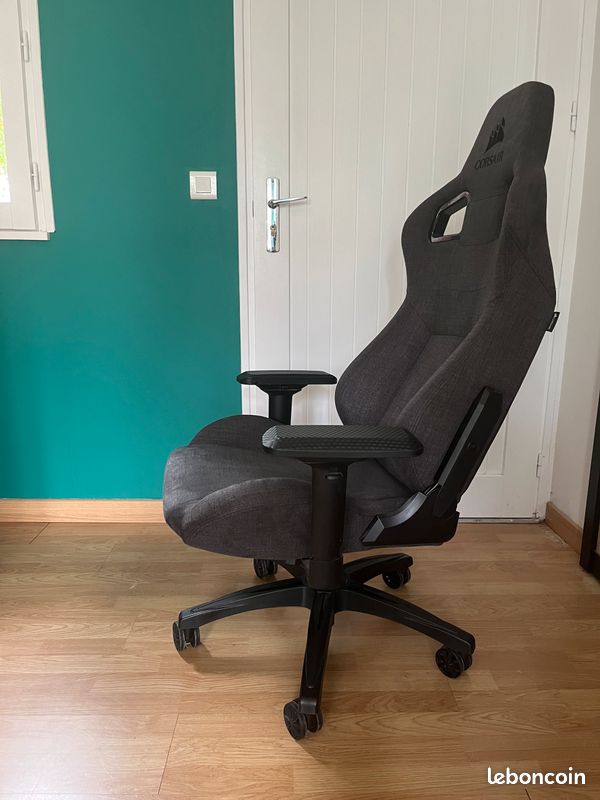 Fauteuil Gaming Corsair T3 Rush – 50 (à venir chercher) (image 2)