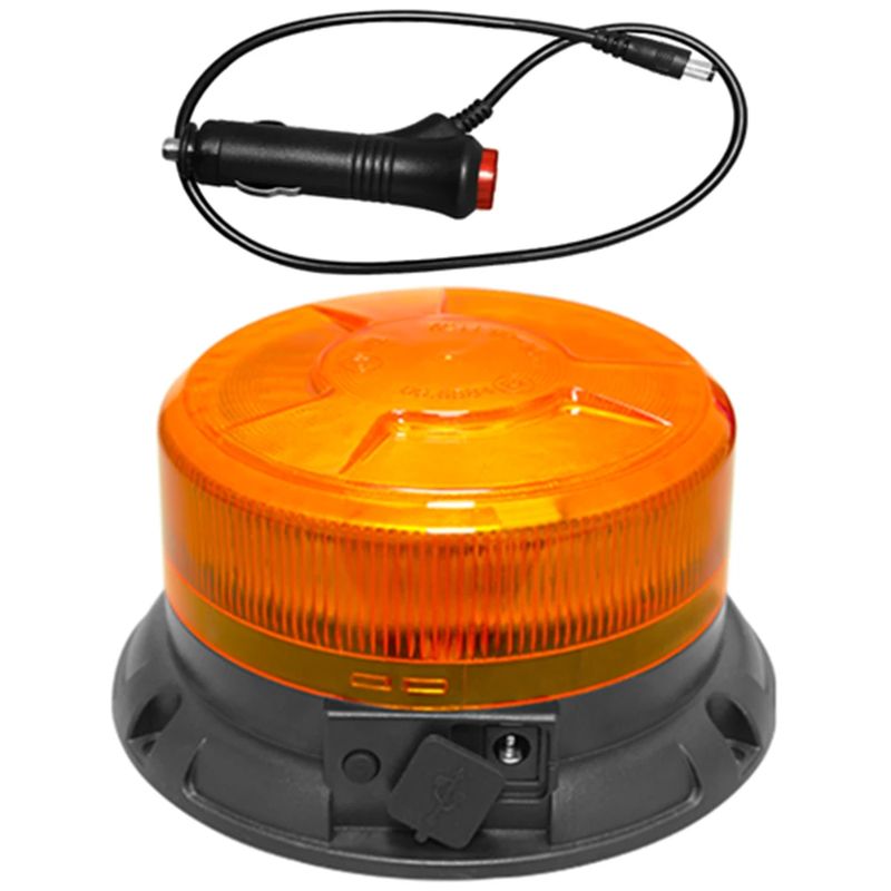 Gyrophare led sans fil magnétique & rechargeable