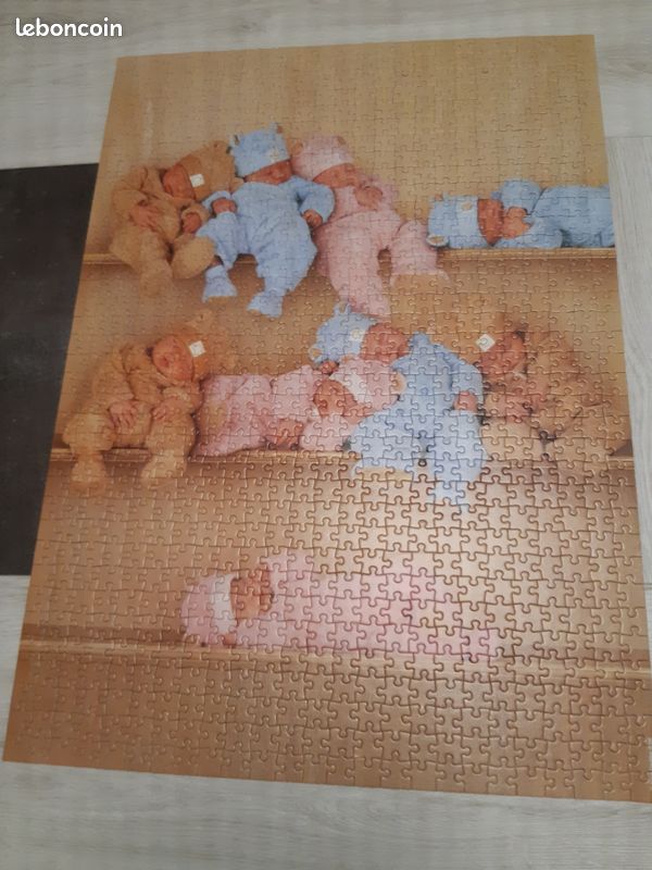 2 puzzles anne geddes bébés 900 pièces (image 5)