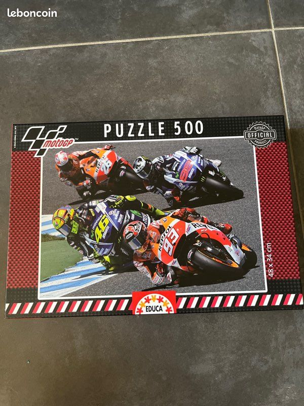 Puzzle MotoGP 500 Pièces (image 1)