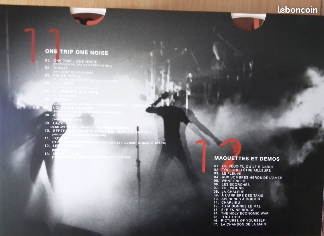 Noir Désir – Intégrale 2020 • Coffret Collector 18 CD + 1 DVD • 200 titres : Albums studio + lives + raretés + inédits • Anthologie complète du rock français [COMPLET] (image 13)