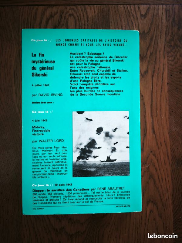 Livre David IRVING: la fin mystérieuse du général Sikorski 1969 (image 3)