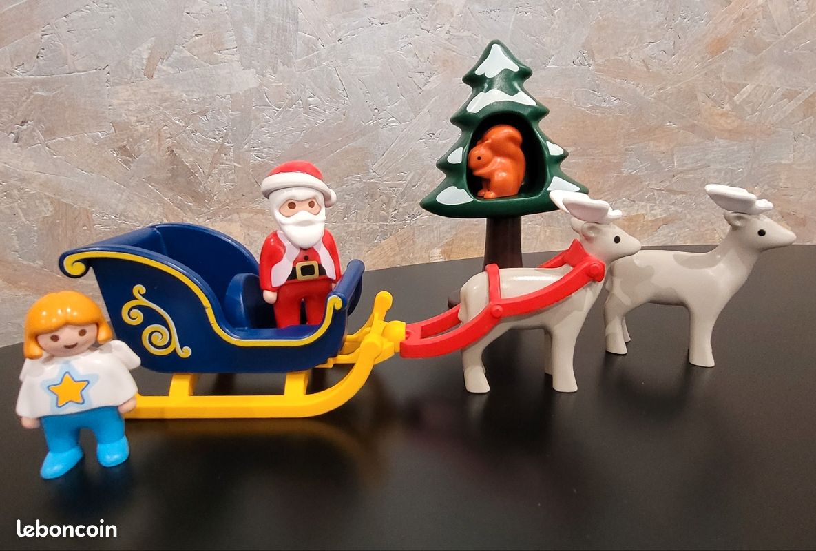 Playmobil Citroen PLAYMOBIL Trineo De Papu00e1 Noel Con Reno
