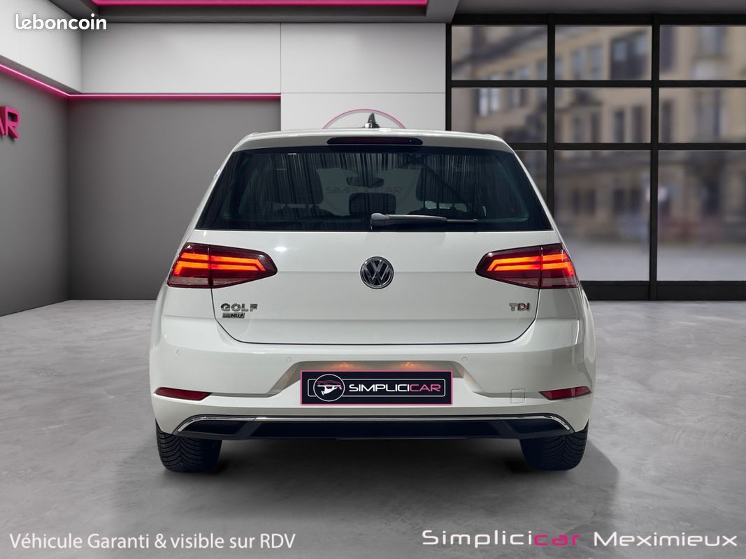 VOLKSWAGEN GOLF 1.6 TDI 115 Version Sound 115Ch Apple Carplay sièges chauffants Garantie 12 mois (image 7)