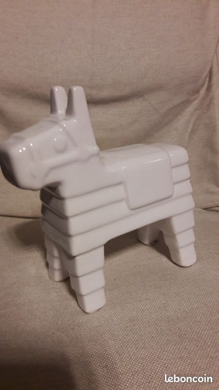 Tirelire Chien Blanc Neuve (image 4)