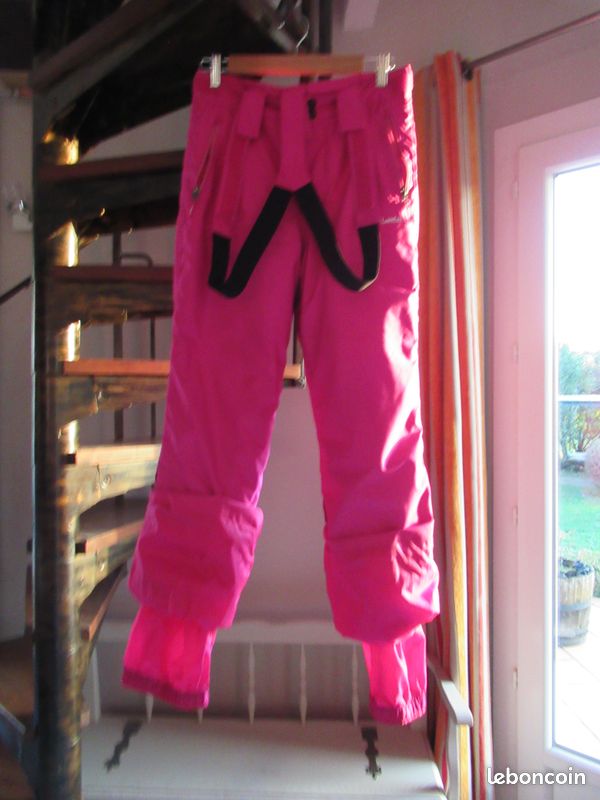 Pantalon ski fuschia ado Wed'ze taille 14 ans (image 2)