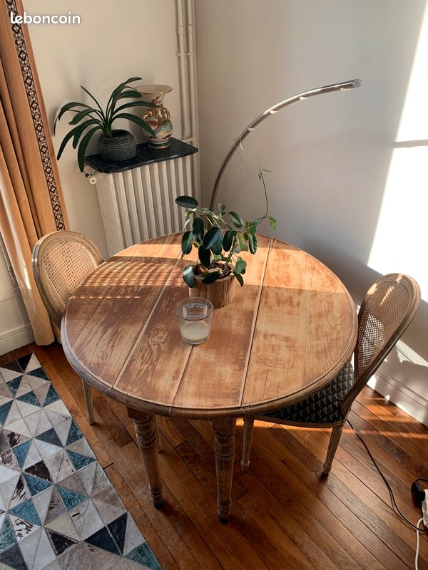 Table live edge / champêtre / campagne / rustique - Idéal pour l'été (image 1)