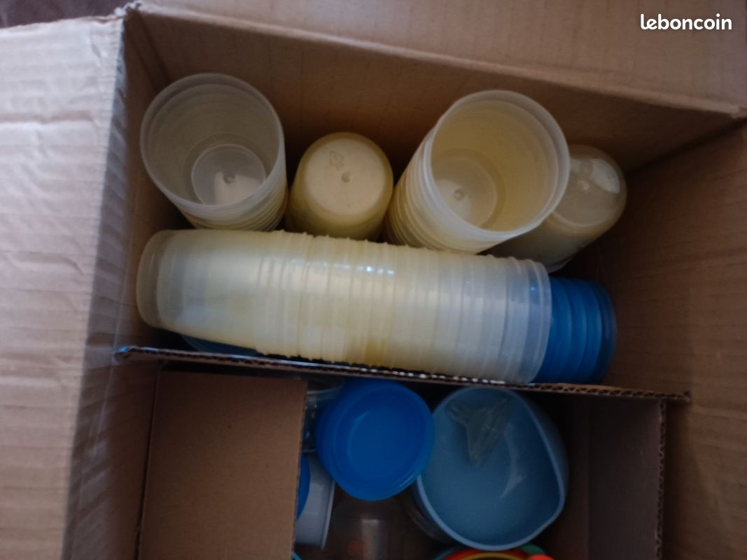 Vaisselle bebe pot verre bolle etc (image 3)