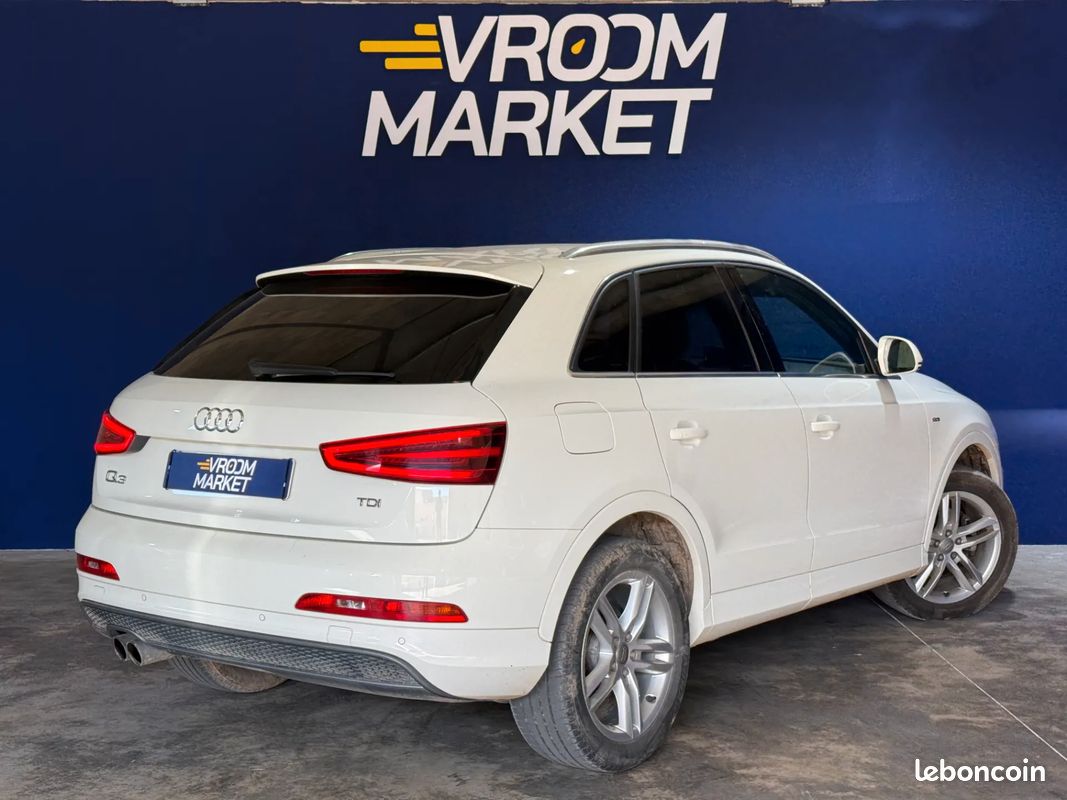 AUDI Q3 2.0 D 140ch AMBIENTE - 2014 - Suivi complet - Jantes alliage - Finition Sline (image 4)