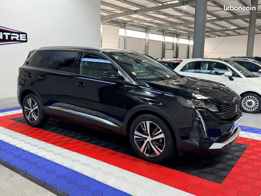 Peugeot 5008 2.0 hdi 180 ch eat 8 allure pack de 1 ere main / carplay / cockpit / hayon electrique / garantie (image 3)