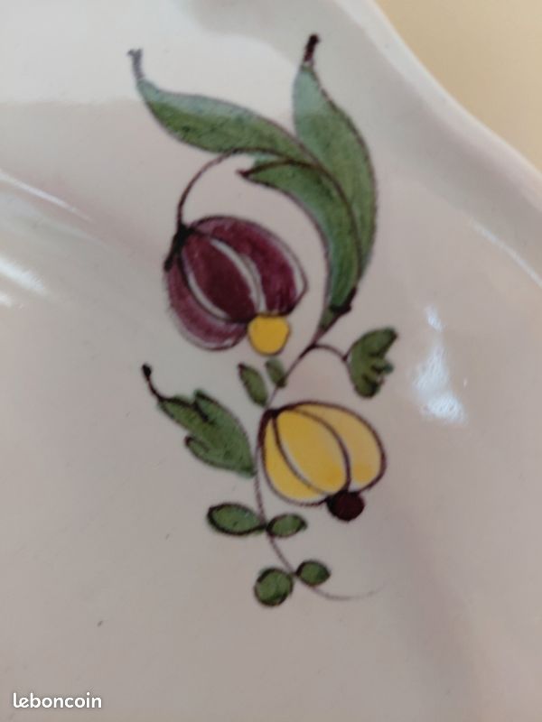 Assiette vintage Saint-Sever (image 5)