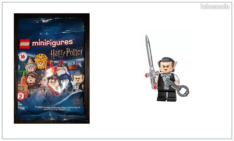 Mini Figurine LEGO N°6 Série Harry Potter 2 avec sachet (image 1)
