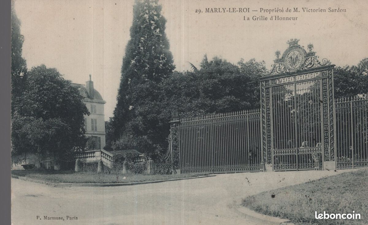 78 - YVELINES - CARTE POSTALE ANCIENNE CPA de MARLY LE ROI (réf.278 LB) (image 1)
