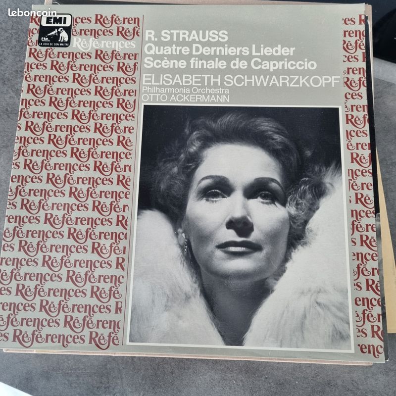 Vinyle : Elisabeth Schwarzkopf - Richard Strauss (image 1)