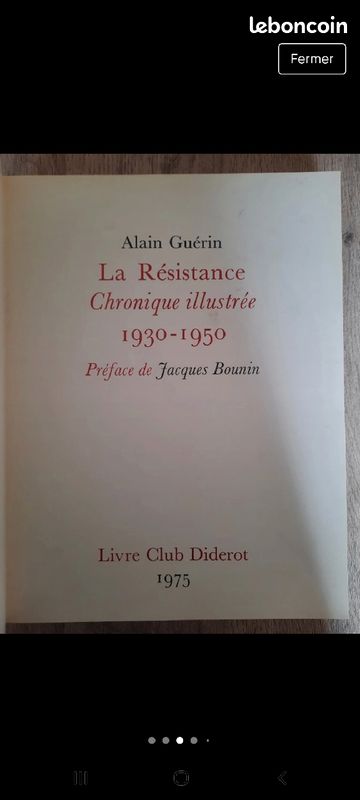 Lot de 3 livres sur la résistance (image 8)