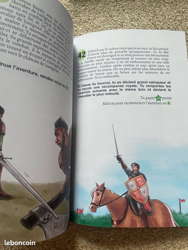 Livre « Le cavalier de Lusignan » (image 4)