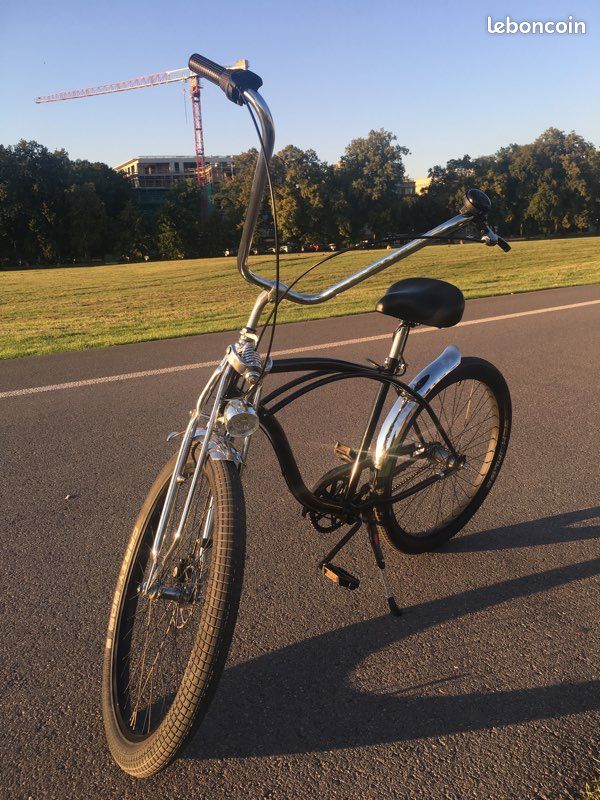 Vélo Beach Cruiser Custom - Style Lowrider - Idéal Grands Gabarits (image 2)