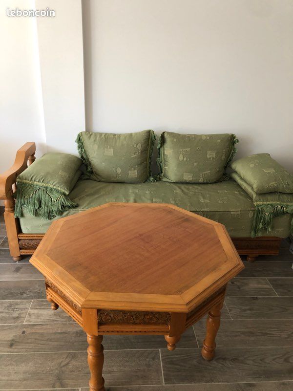 Vente de banquette marocaine avec table (image 3)