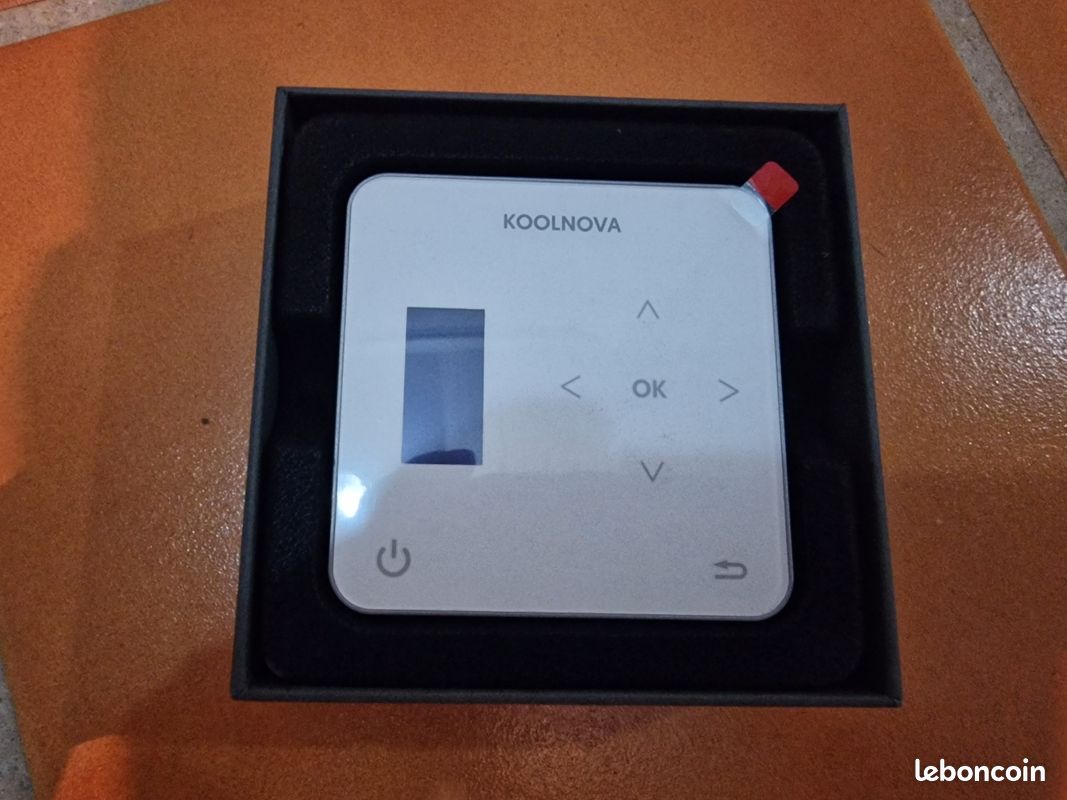 Thermostat smart filaire koolnova noir ou blanc (image 4)