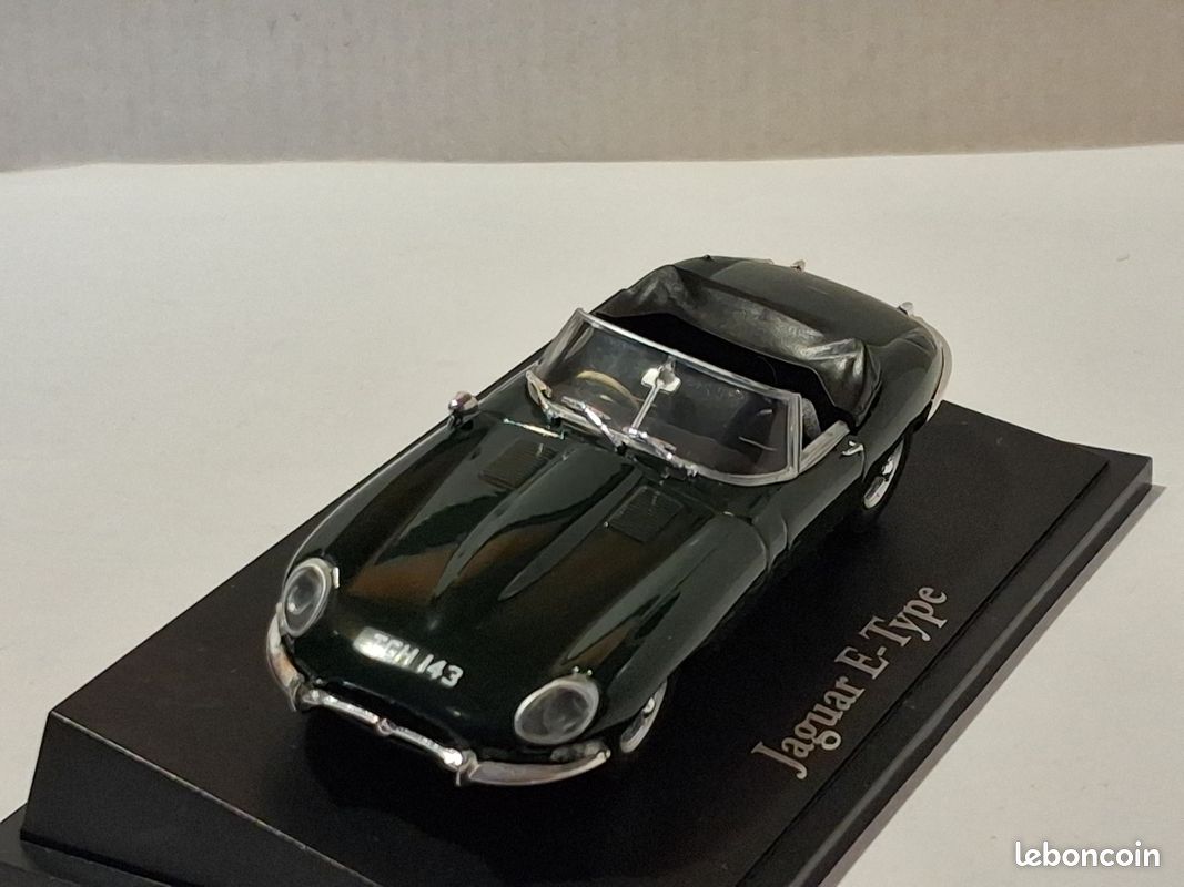 Coffret 2 Voitures Jaguar Type E Collection Atlas 1/43 - Neuf Boîte - Modèles Années 2000
