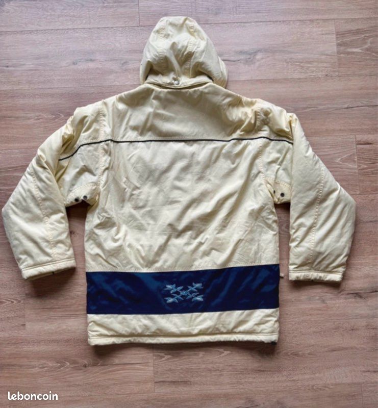 Veste Vintage Oxbow - Parka Multicouleur Taille L - Occasion Très Bon état - Ligne Régulière - Coton