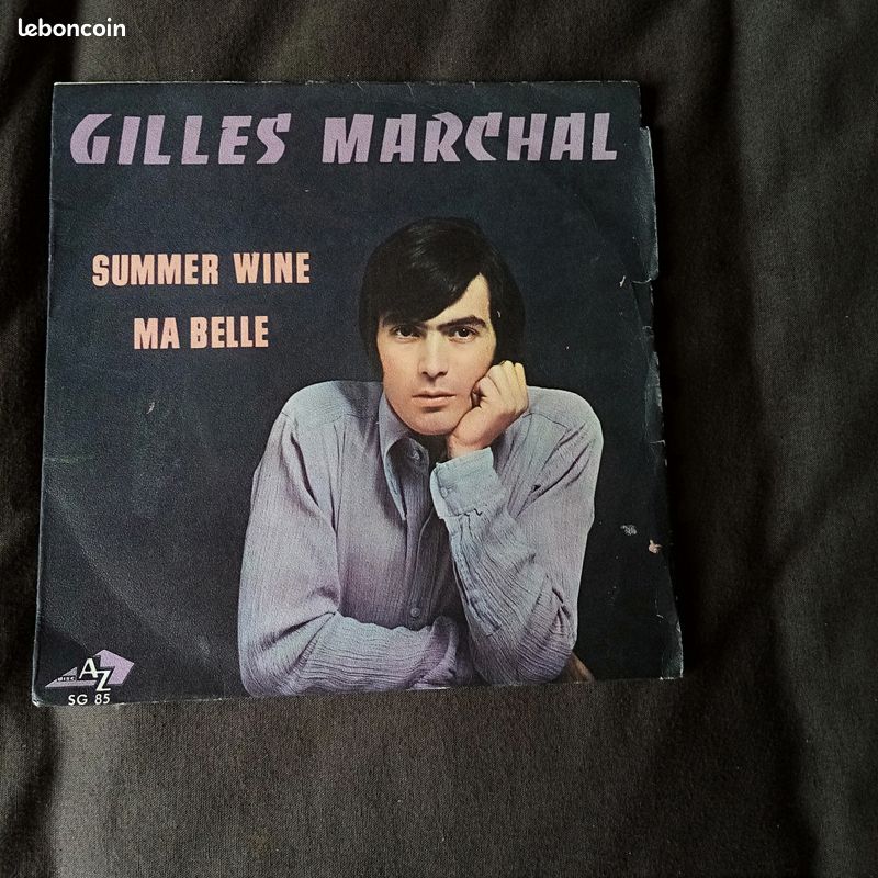 Disque Vinyle " Gilles MARCHAL " 45 Tours (image 1)