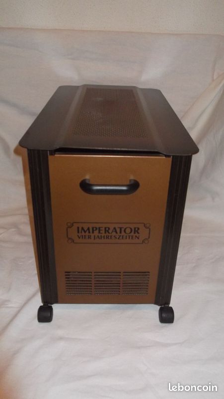 Meuble radiateur électrique à roulettes vintage Imperator 4 saisons collector et rare dans cet état TBE (image 2)