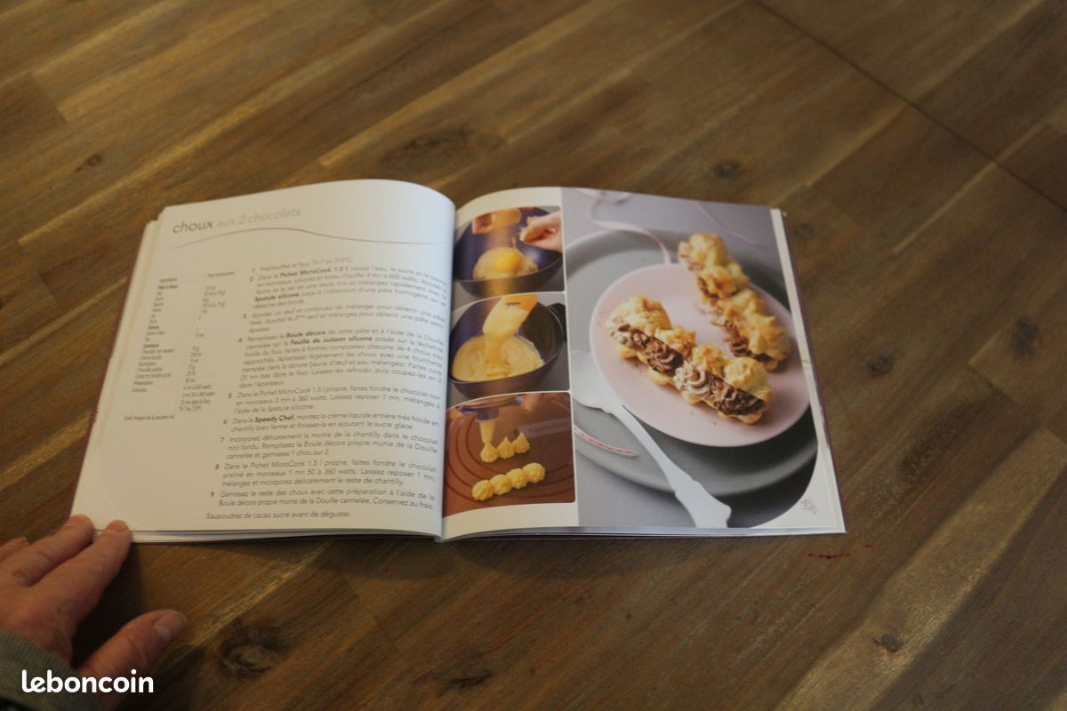 Livre de cuisine' chocolat et gourmandises (image 8)