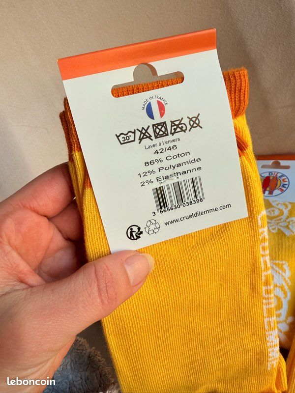 Lot de 5 paires - chaussette de ville - Paris - France 🇫🇷 (image 4)