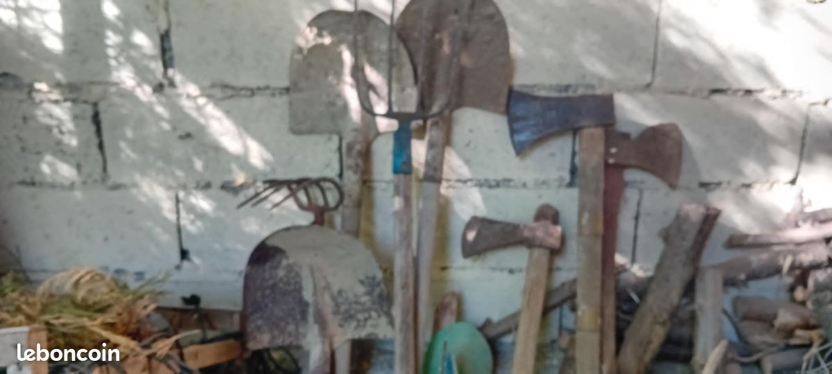 Outils de jardin anciens (image 3)