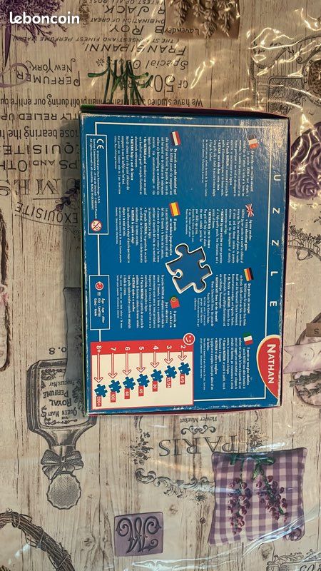 Puzzle En Bois ANTEVIA – 7 Animaux à Encastrer, Plateau Inclus, Couleurs Vives – Dès 10 Mois, Certifié FSC, Fabrication Française