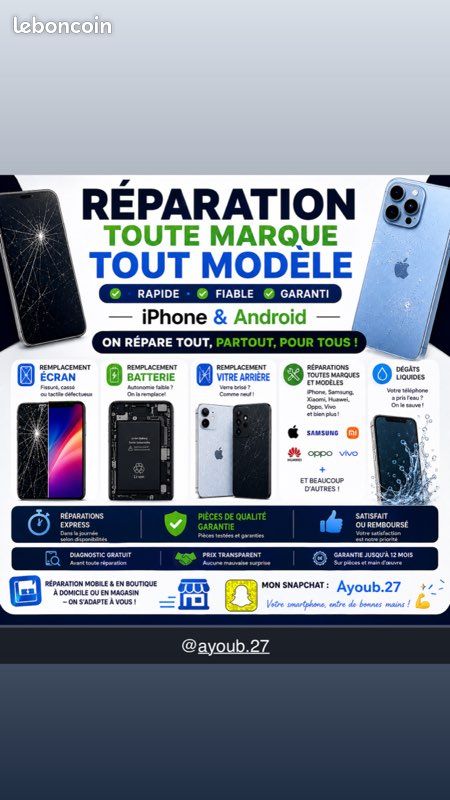 Réparation de téléphone (image 2)