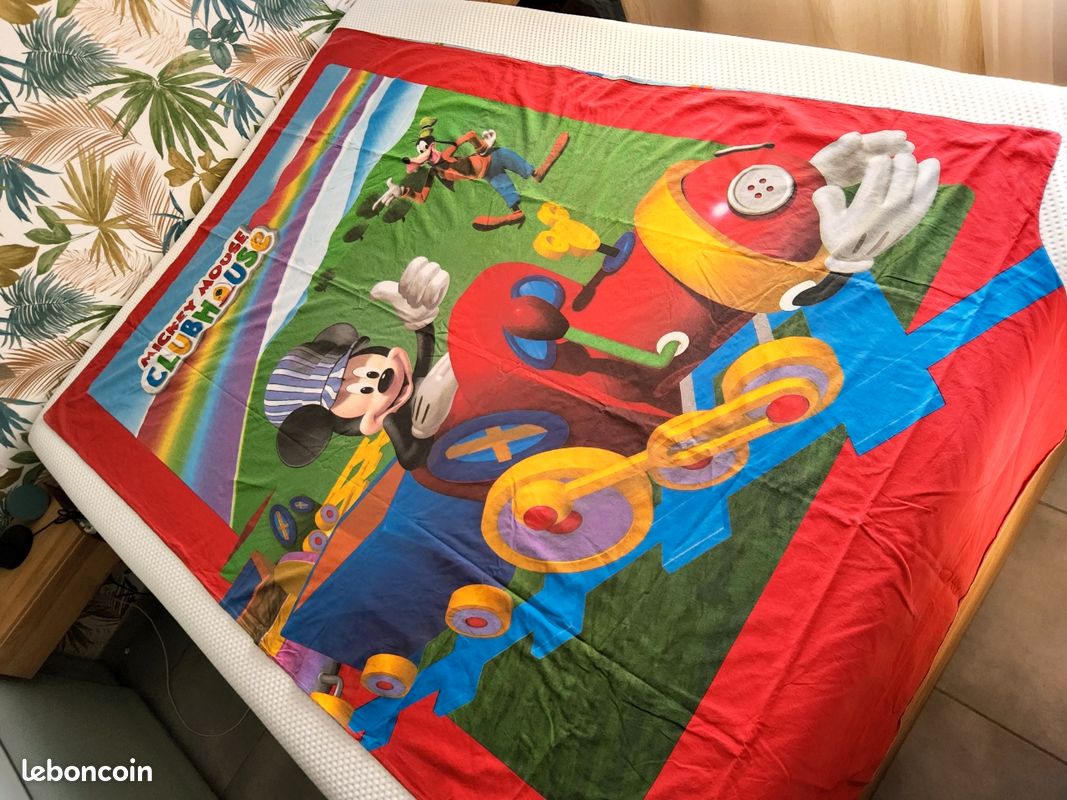 Housse de couette Disney Mickey – Lit enfant 1 personne (image 12)