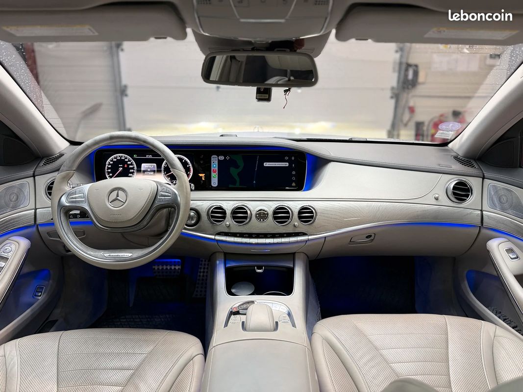 MERCEDES-BENZ CLASSE S 550 4.7i V8 BI-TURBO 4MATIC 455CH (image 9)