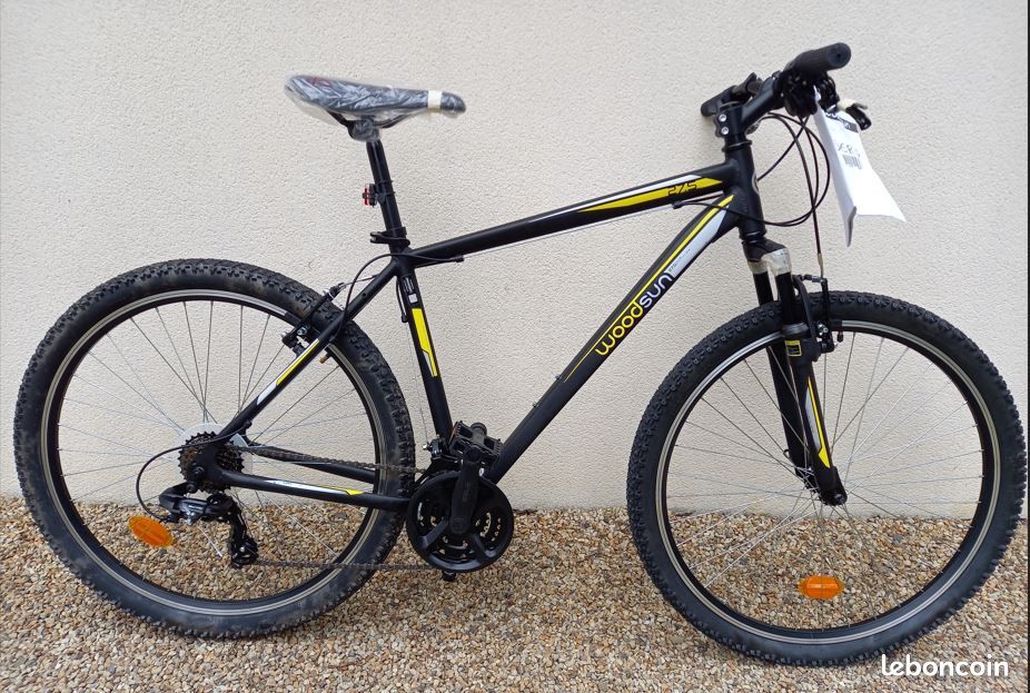 Vélo Tout Vtt Homme 27 Pouces Vélo Vtt Randonnee St 120 Noir Bleu