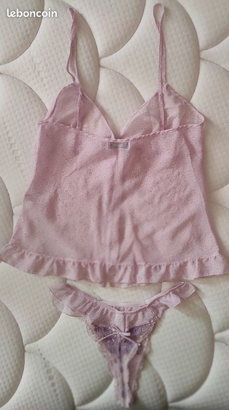 Ens. Caraco/Bustier ETAM - Taille 38 et 40 (image 2)