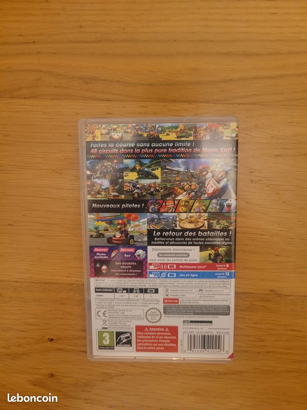 Jeu Nintendo Switch Mariokart Deluxe 8 (image 2)