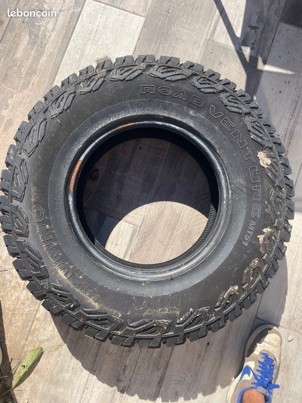 Kumho road venture mt51 235/85 r16 120/116q 10pr mfs m+s por (image 2)