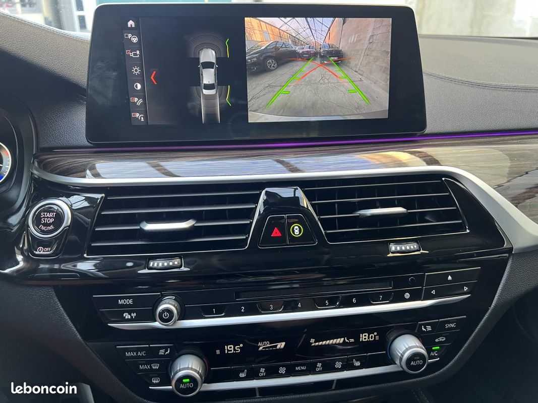 BMW SERIE 5 530d xDrive - BVA Sport Steptronic BERLINE G30 F90 Luxury PHASE 1 (image 15)