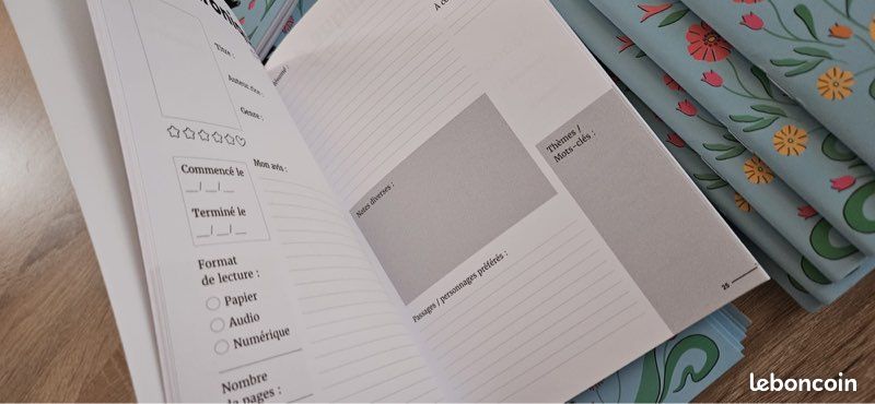 Carnet de lecture x 24 (image 3)