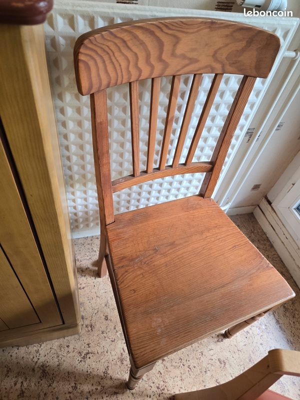 3 Chaises bois (image 2)