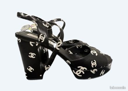 Chanel Sandales Chanel Nu Pied Sandales Chanel Chaussures