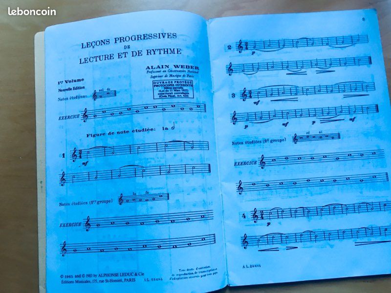 Leçons progressives de lecture et de rythme volume 1 (image 2)
