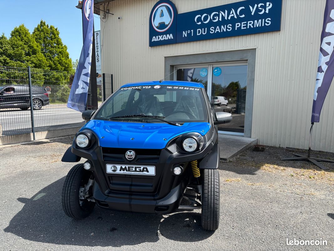 Voiture sans permis Aixam Mega e Scouty dispo 48h (image 1)