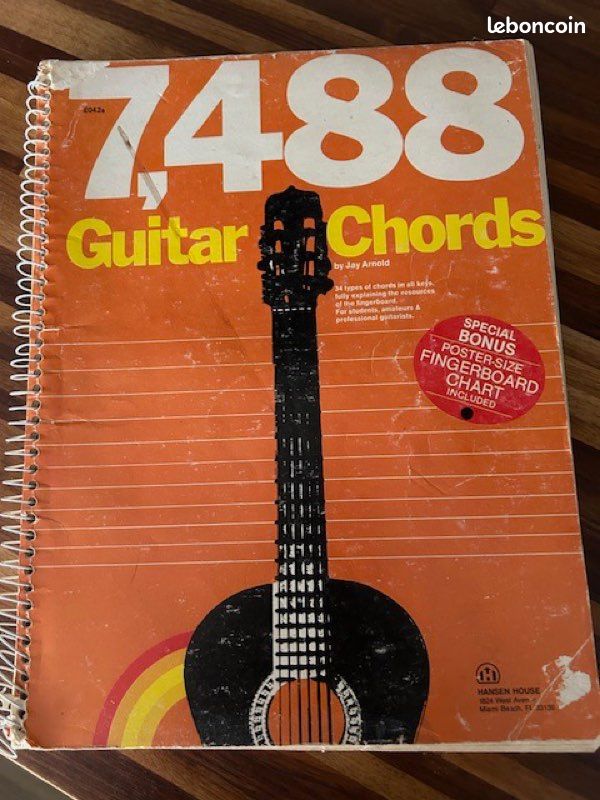 Livre accords guitare (image 1)